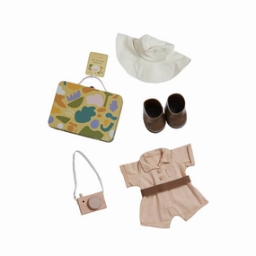 Dinkum Doll Pretend Pack Puppenkoffer mit Zubehör