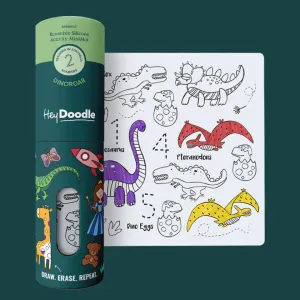 Dino Roar Mini Colouring & Doodle Mat