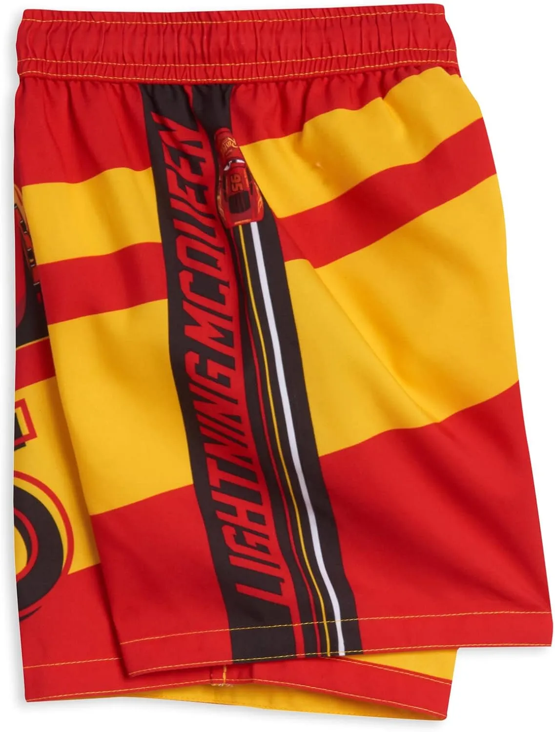 Disney Cars Lightning McQueen UPF 50  Swim Trunks Infant to Little Kid Sizes (18 Months - 7-8)