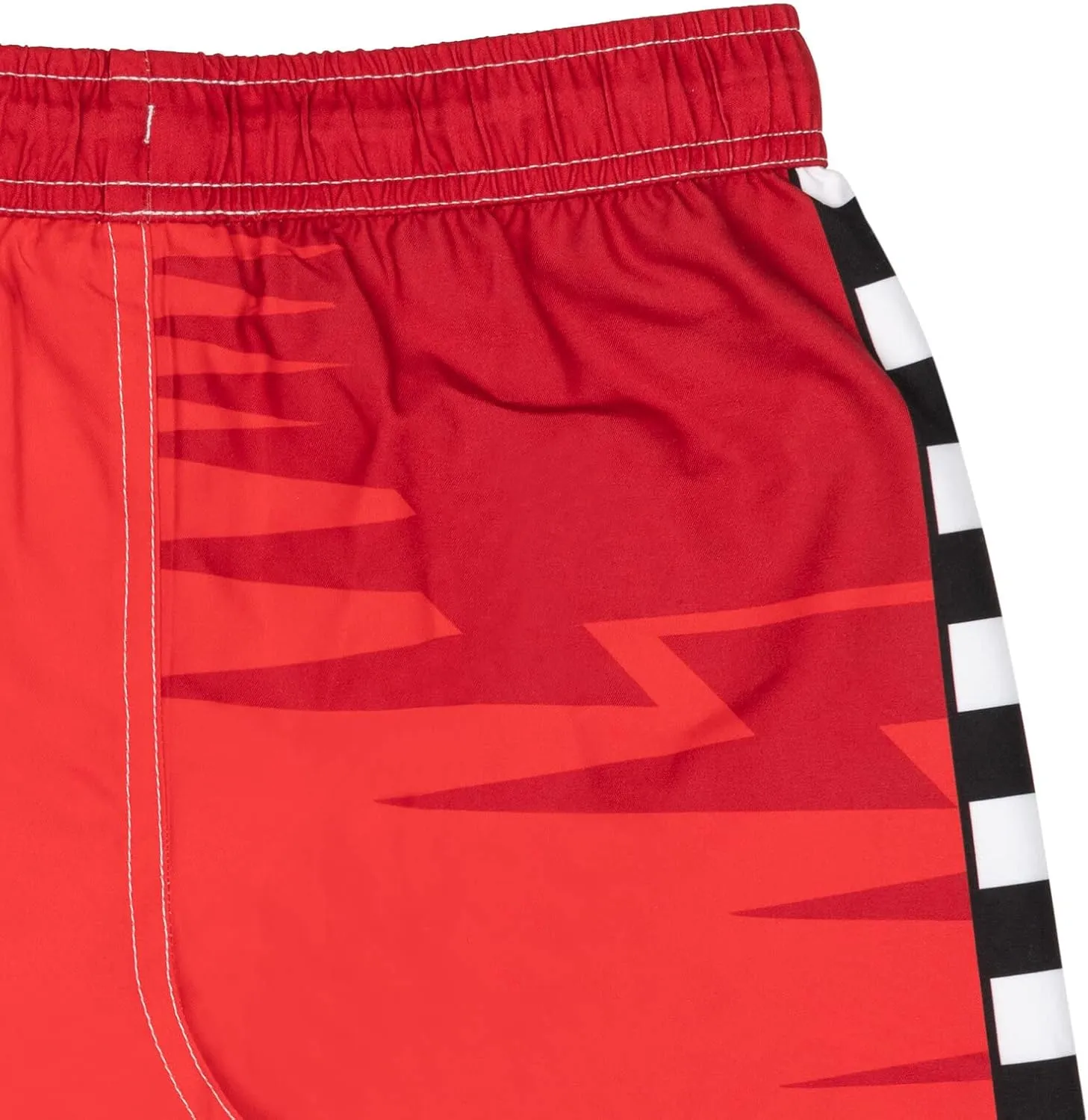 Disney Cars Lightning McQueen UPF 50  Swim Trunks Infant to Little Kid Sizes (18 Months - 7-8)