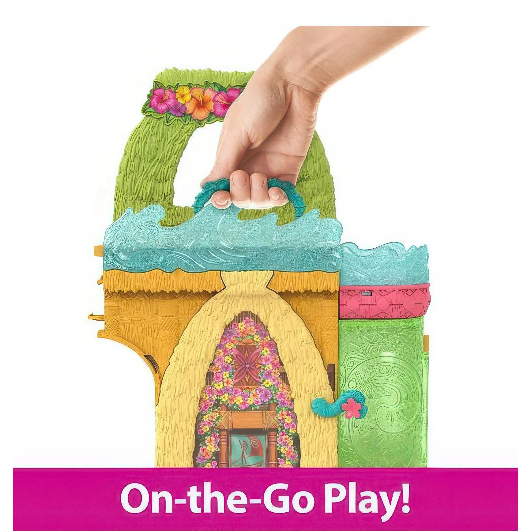 Disney Princess Storytime Stackers Moana Island Home Playset