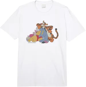 Disney Winnie The Pooh Buddy Pile Comfort Colors Adult Heavyweight T-shirt