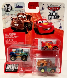 Disney Cars On The Road Mini Racers Road Trip with Ivy 3-Pack