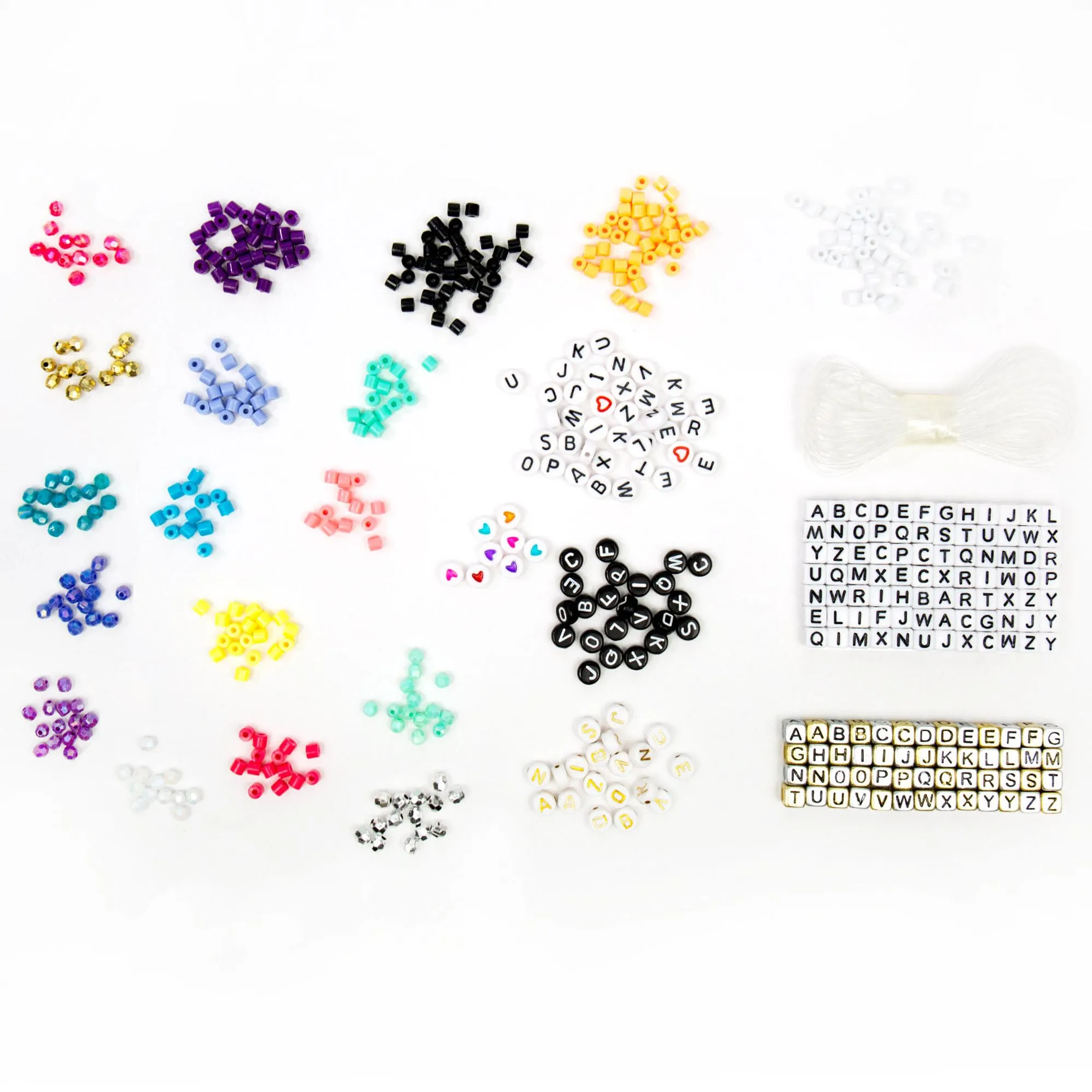 DIY Alphabet Jewelry Set