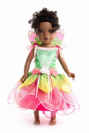Doll Dress Springtime Fairy with Wings