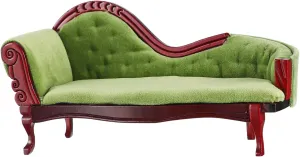 Dollhouse Furniture Miniature Lounge Sofa Model for DIY Play Chic Color Design for Bedroom Living Study Decor