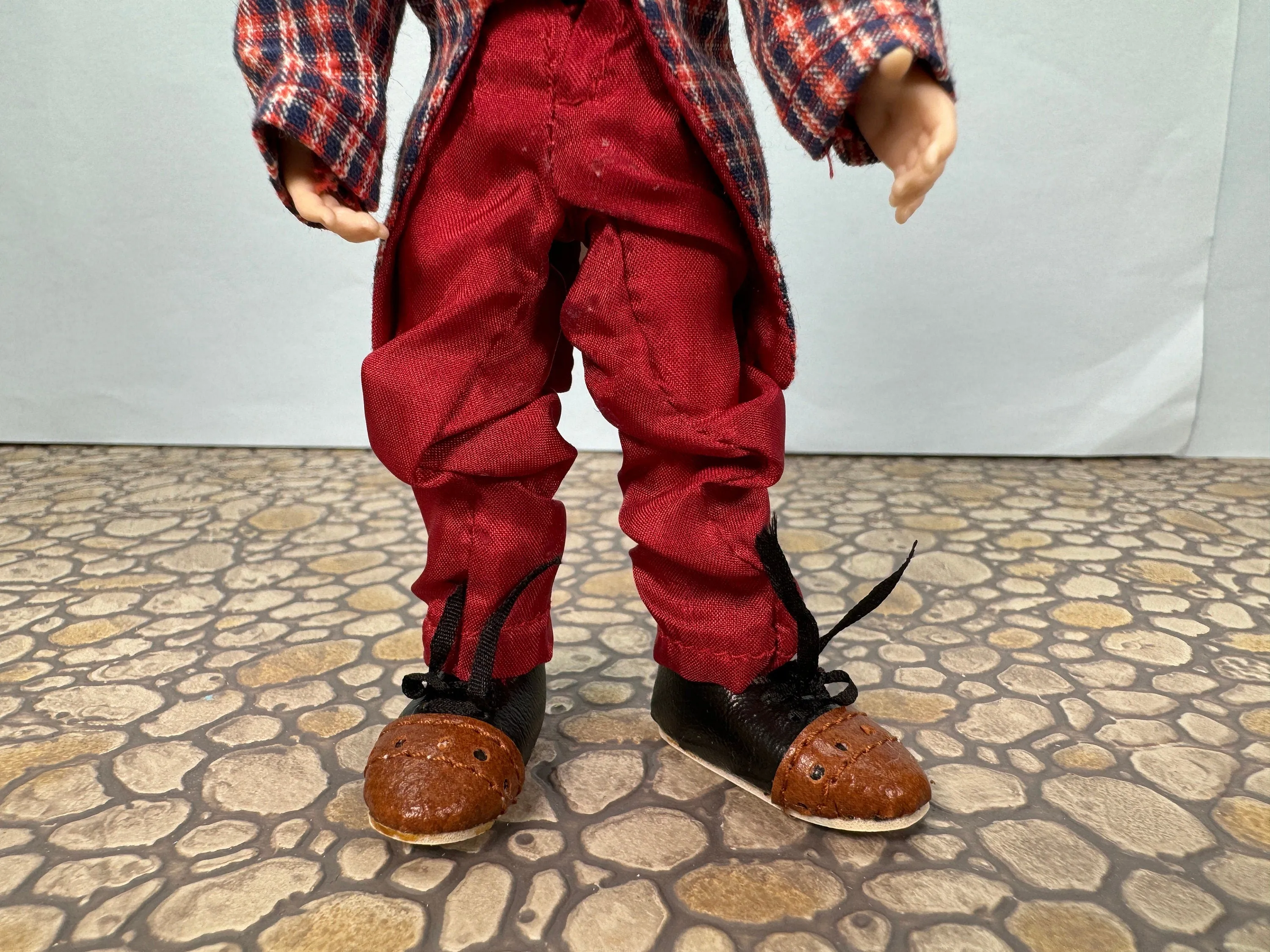 Dollhouse Miniature ~ Vintage Heidi Ott Handmade In Switzerland Hand Painted Clown