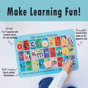 Double-Sided Animal ABC Playmat