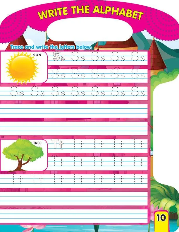 Dreamland Write and Wipe Book - Alphabets - An Early Learning Book For Kids (English)