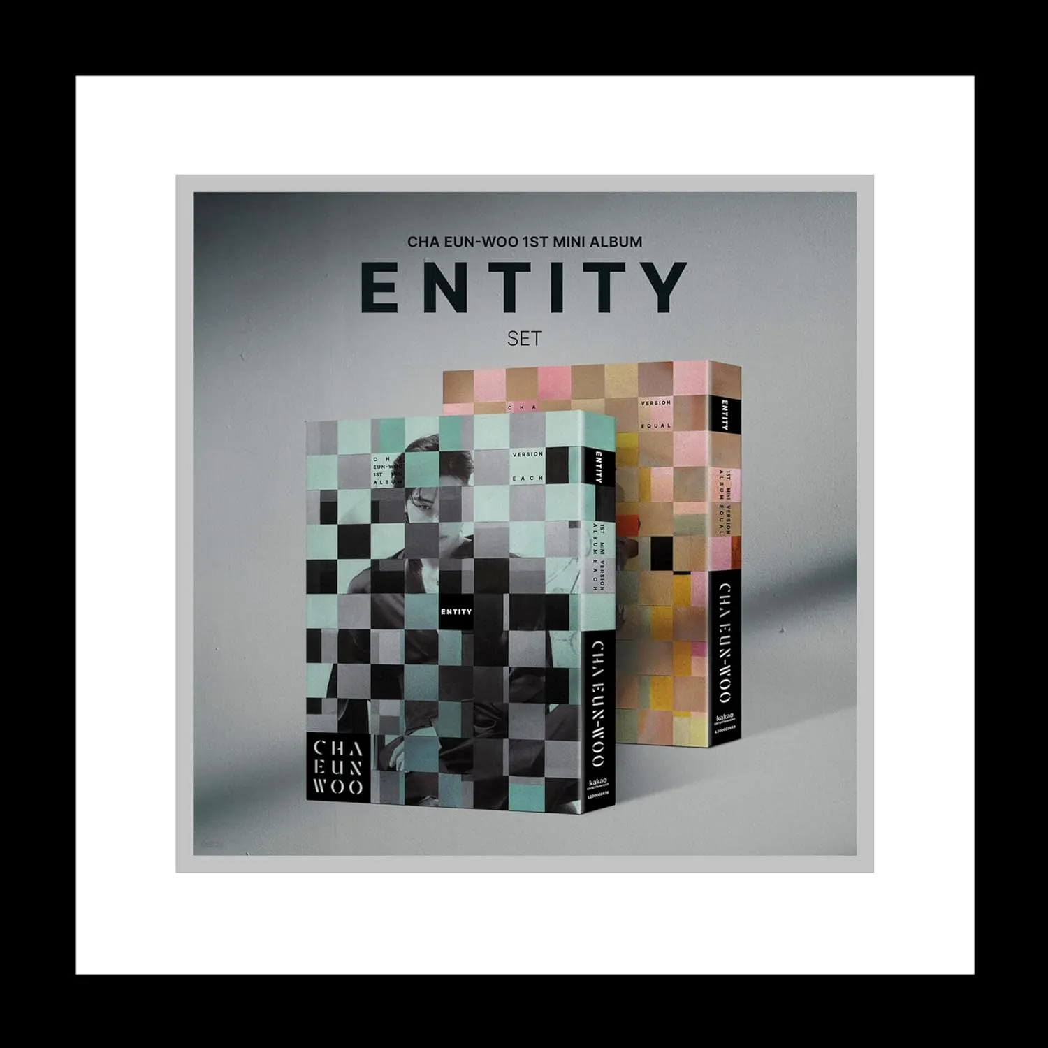 DREAMUS Astro Cha Eunwoo Entity 1st Mini Album CD Folding Poster on Pack Photobook Photocard Sticker DIY Entity Accordion Lyric Paper Tracking Sealed EUN WOO (Set(Each Equal))