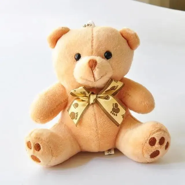 Durable Teddy Bears Stuffed Toys Small Plush Dolls Animal Soft Fluffy Baby Pendant Gift Kids Picnic/Wedding Favor/Baby Shower