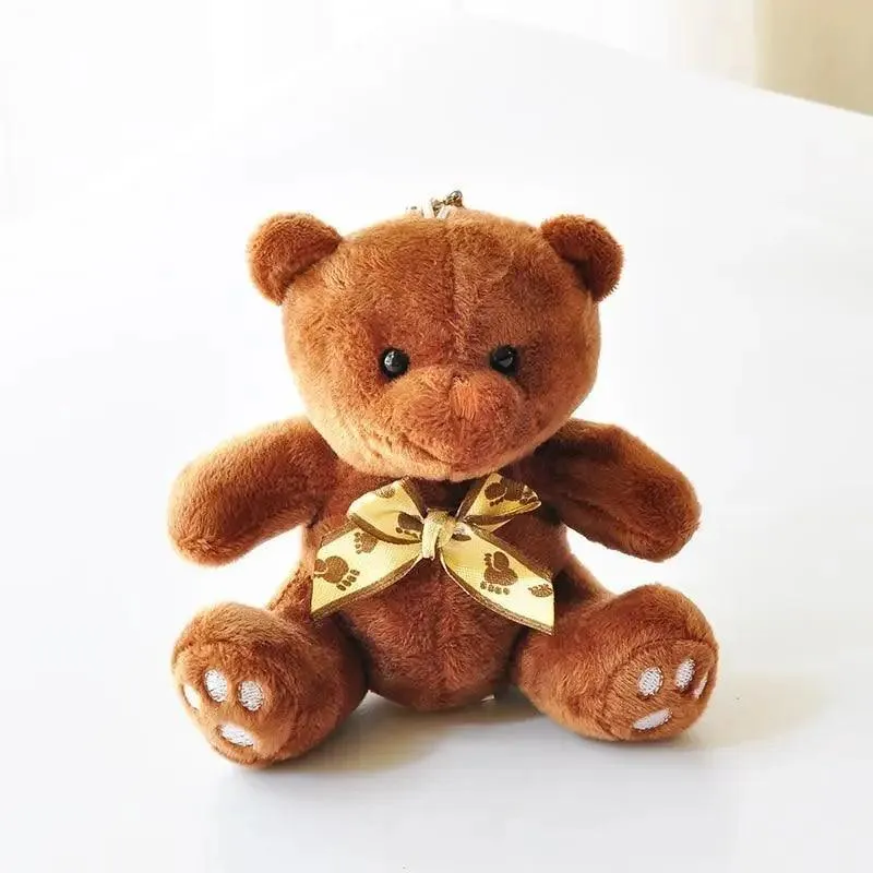 Durable Teddy Bears Stuffed Toys Small Plush Dolls Animal Soft Fluffy Baby Pendant Gift Kids Picnic/Wedding Favor/Baby Shower