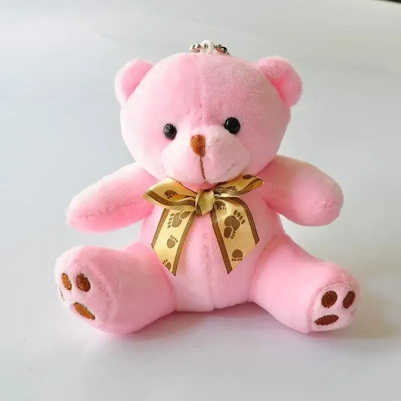Durable Teddy Bears Stuffed Toys Small Plush Dolls Animal Soft Fluffy Baby Pendant Gift Kids Picnic/Wedding Favor/Baby Shower