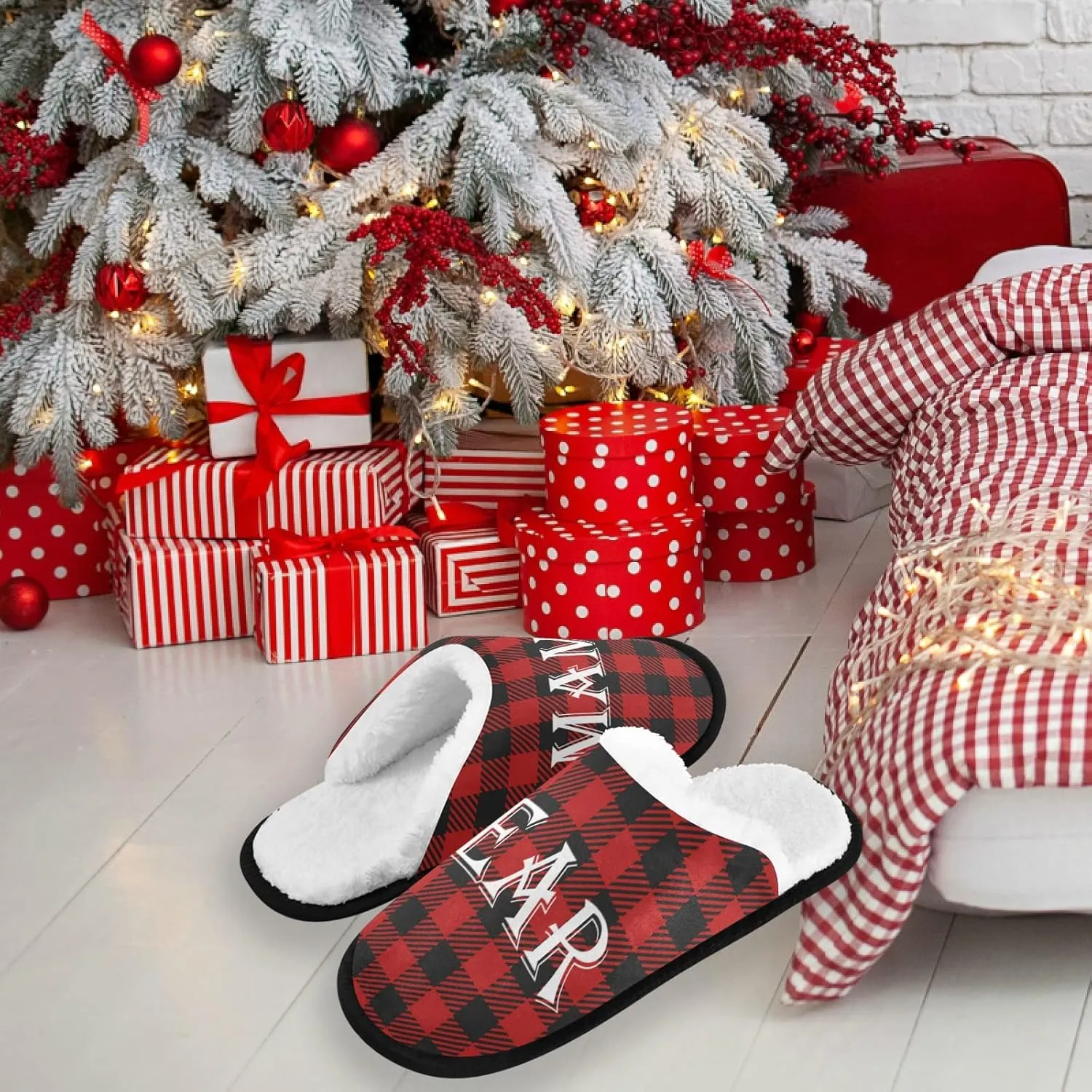 Dussdil Home House Slippers Travel Slipper Soft Memory Foam Slipper Non Slip for Women Men Hotel Bedroom Shoes Slippers