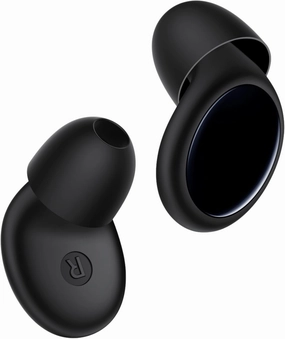 Ear Plugs for Sleeping Noise Cancelling, 45dB Ear Plugs for Noise Reduction, Soft Earplugs for Sleep, Concert, Work, Snoring Silicone Hearing Protection Earplugs Reusable Ear Plug with 8 Tips Black