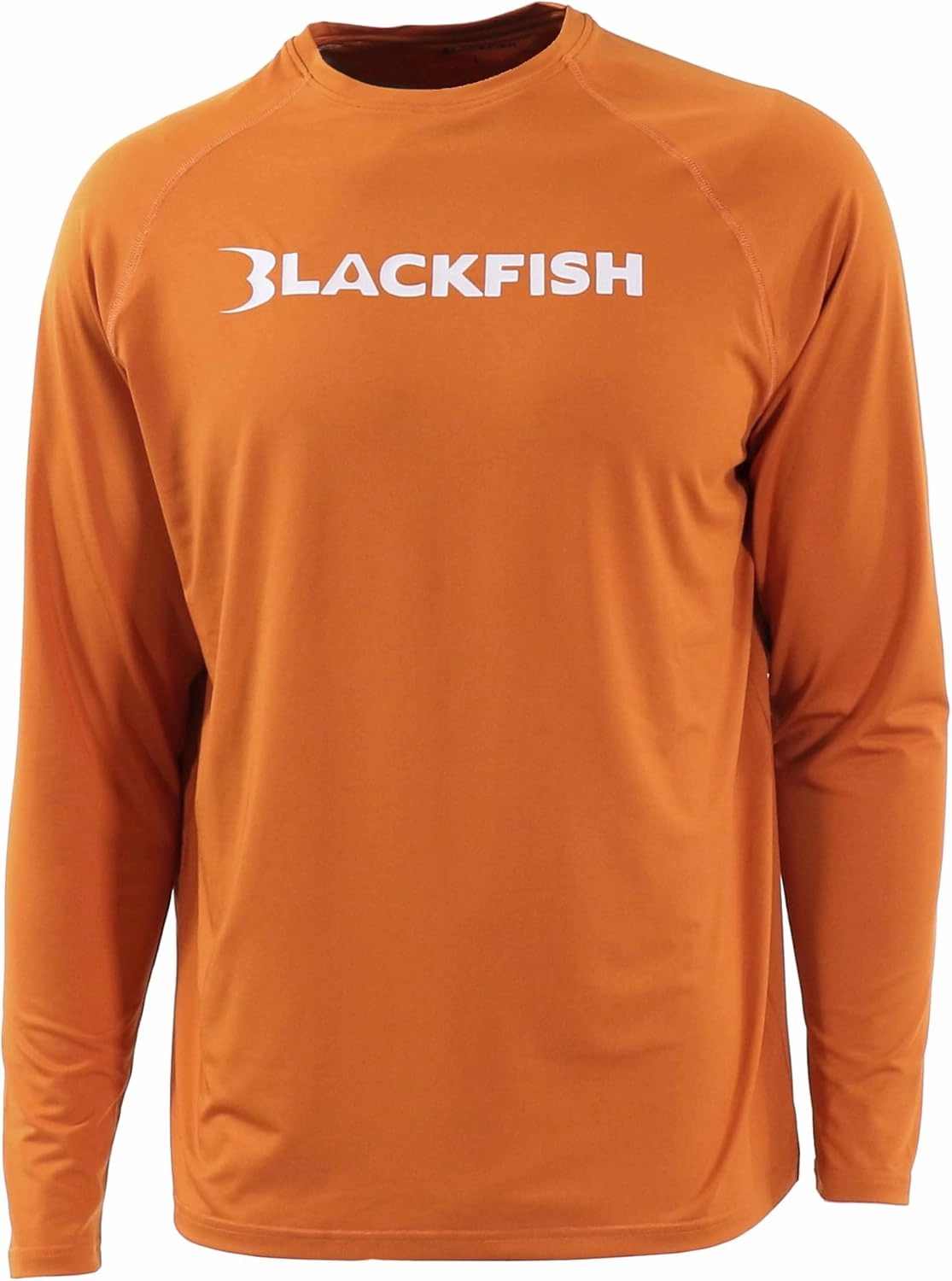 EcoShade Long Sleeve Shirt – Orange – UPF 50  Sun Protection, Lightweight Moisture-Wicking Performance Tee
