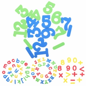 Educational Fridge 26 Letters 32 Numbers Symbols Creative Stickers for and Decor