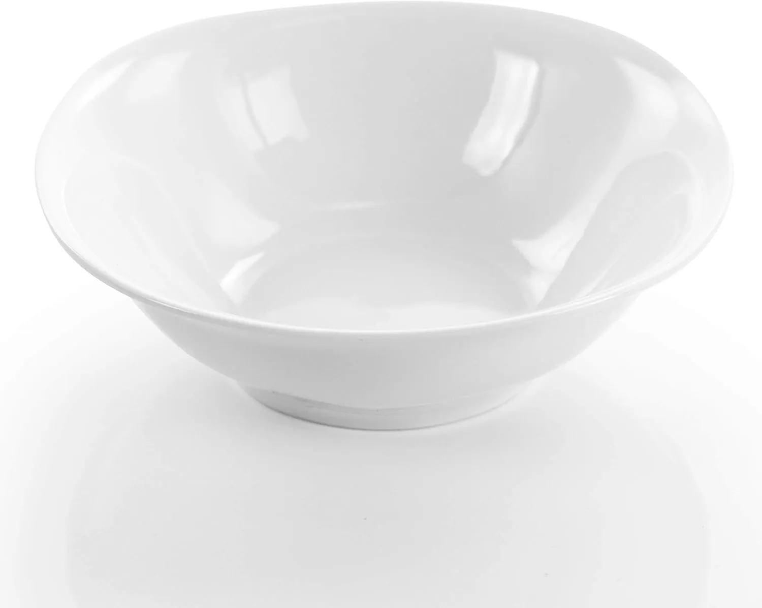 Elama Service for Four 16 Piece Porcelain Dinnerware Set, White-Square 2