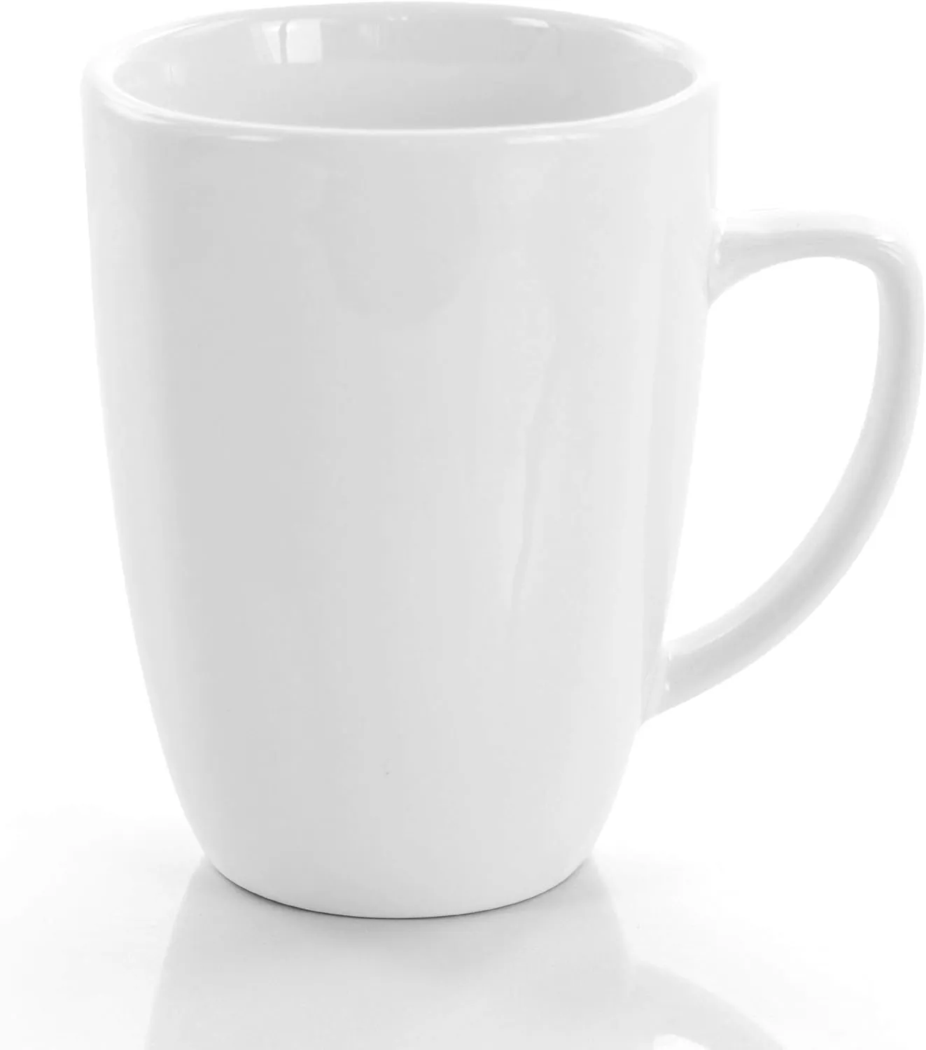 Elama Service for Four 16 Piece Porcelain Dinnerware Set, White-Square 2