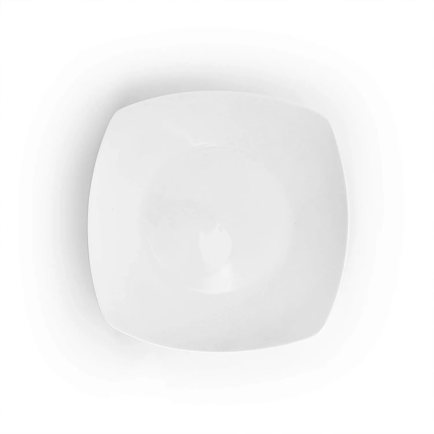 Elama Service for Four 16 Piece Porcelain Dinnerware Set, White-Square 2