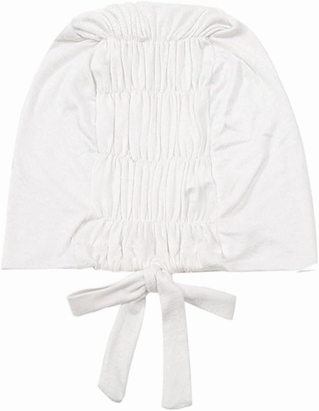Elastic Tie-Back Beanie Muslim Underscarf Cap for Women Shiny Elegant Comfortable Headwear