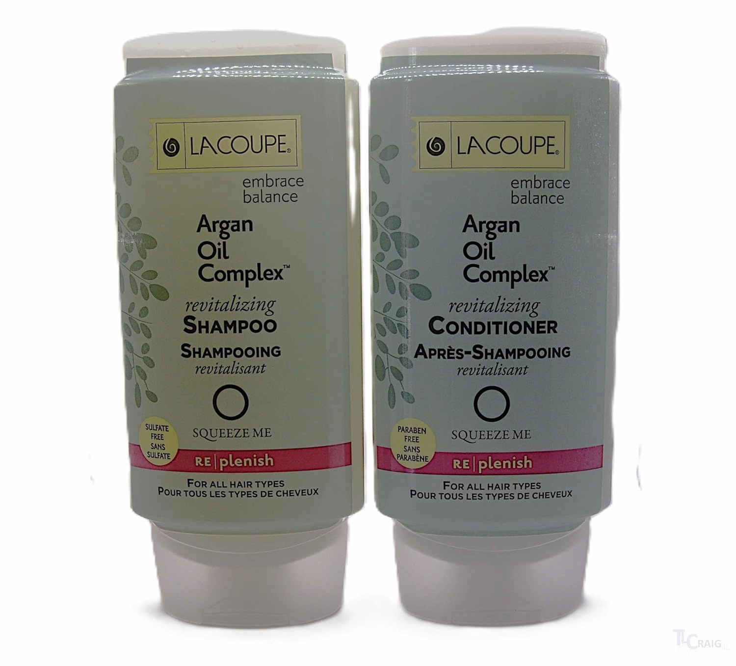 Embrace Balance Argon Oil Complex Revitalizing Shampoo and Conditioner