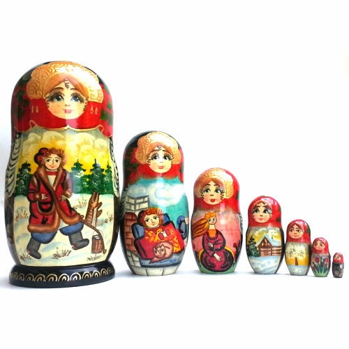 Emilyan and The Talking Fish Fairy Tale. Winter Village