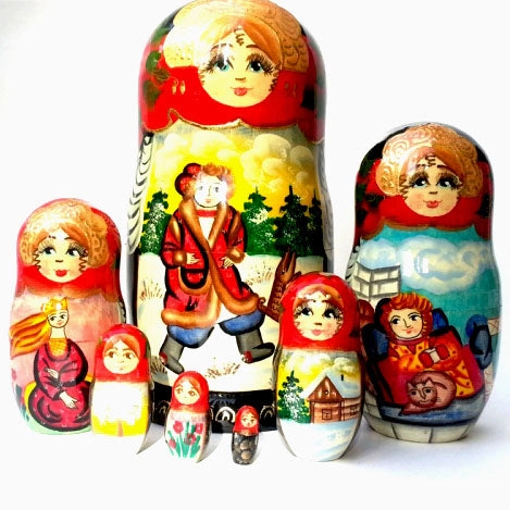 Emilyan and The Talking Fish Fairy Tale. Winter Village