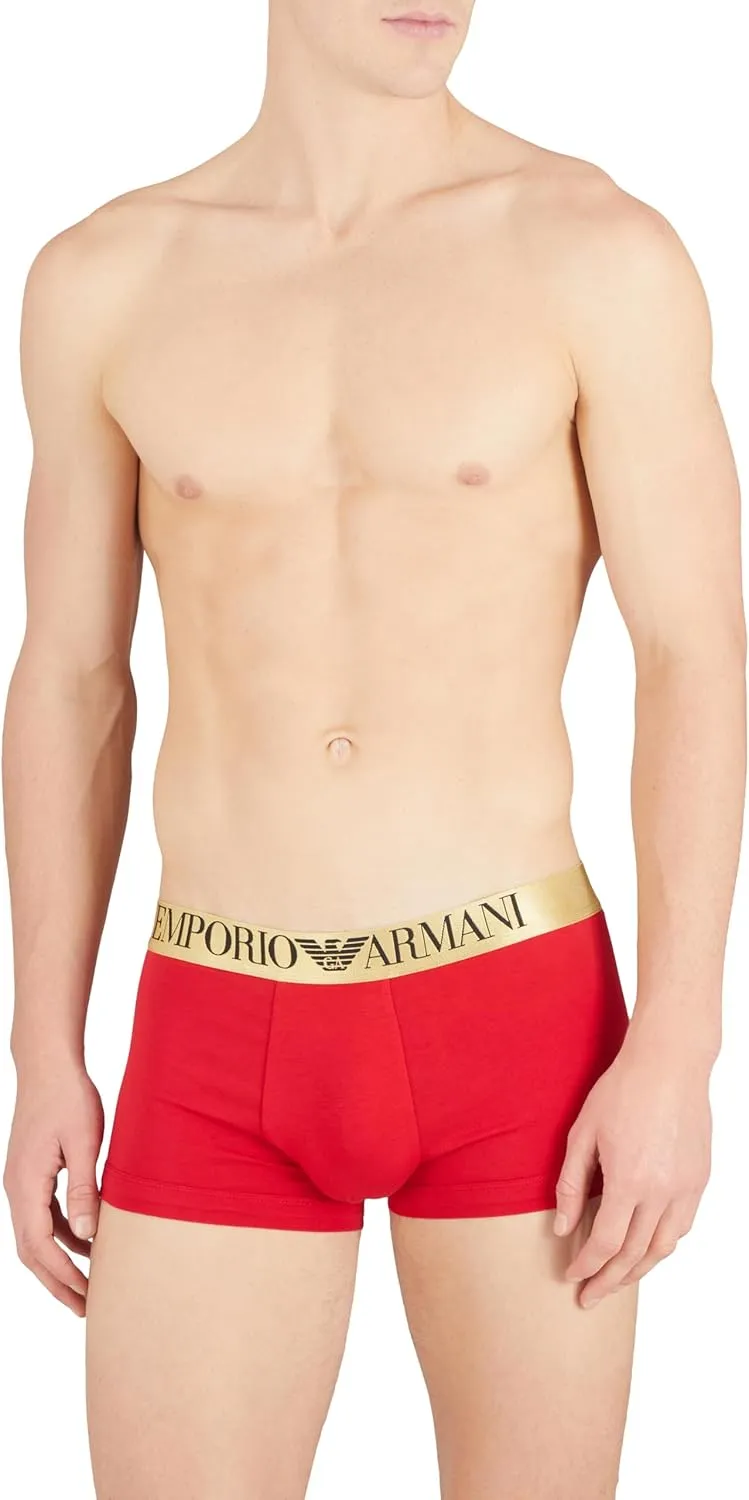 Emporio Armani Men's Christmas Shiny Logo Trunk