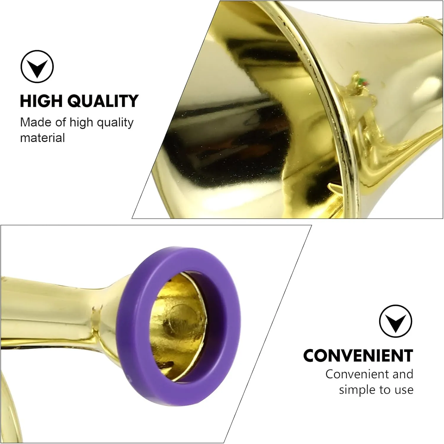 ERINGOGO 1pc Saxophone Model Kazoo Saxophone Sax Model Saxaboom French Horn Clarinet Kids Musical Playthings Tuba Childrens Toys Kid Toy Kids' Toy Trumpet Small Piano Toddler Electroplating