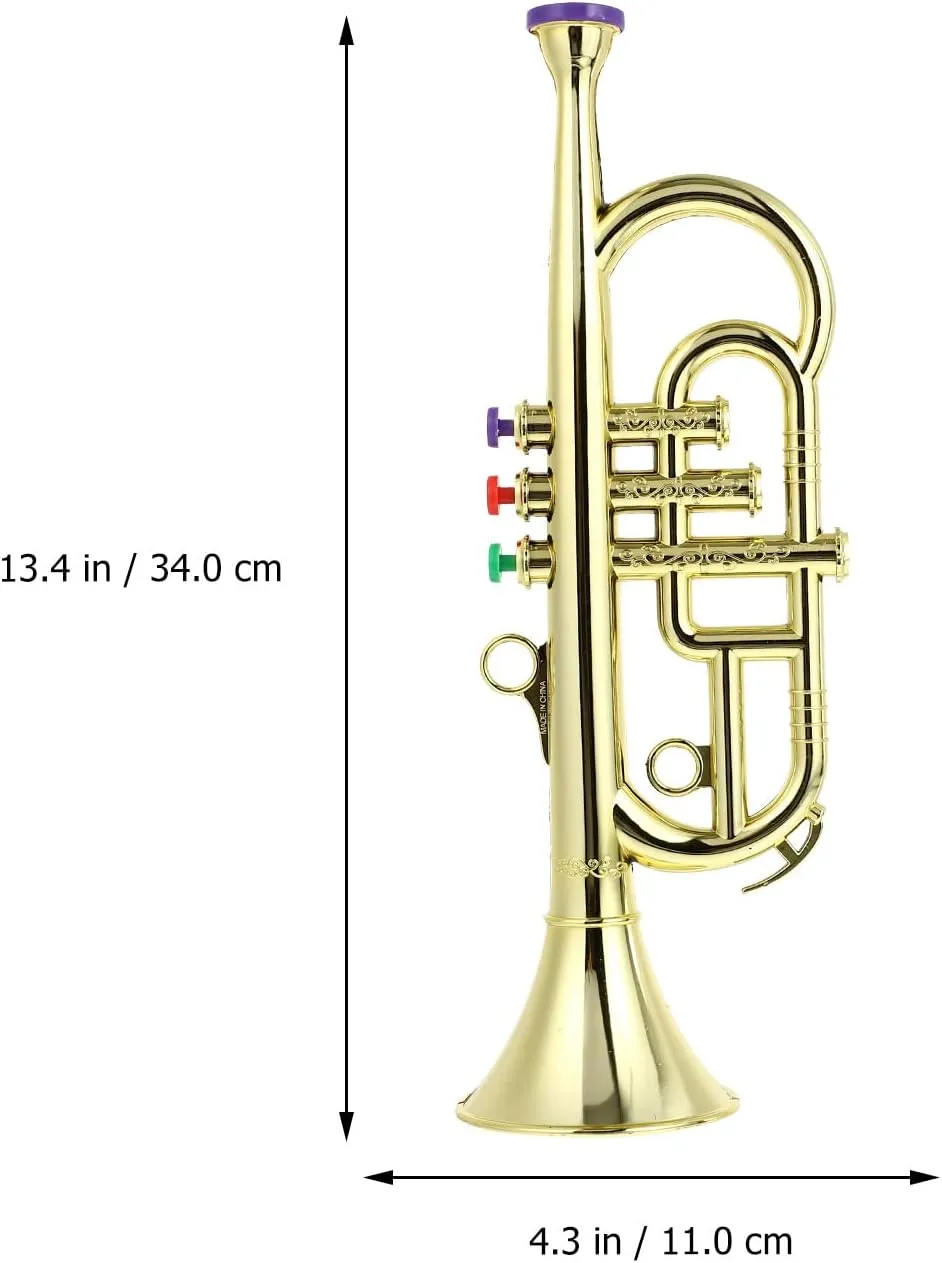 ERINGOGO 1pc Saxophone Model Kazoo Saxophone Sax Model Saxaboom French Horn Clarinet Kids Musical Playthings Tuba Childrens Toys Kid Toy Kids' Toy Trumpet Small Piano Toddler Electroplating