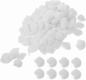 ERINGOGO 1bag Small Cotton for Makeup and Nail Polish Removal Pack of Cotton Soft and Absorbent for for All Skin Types Convenient Single-use Design