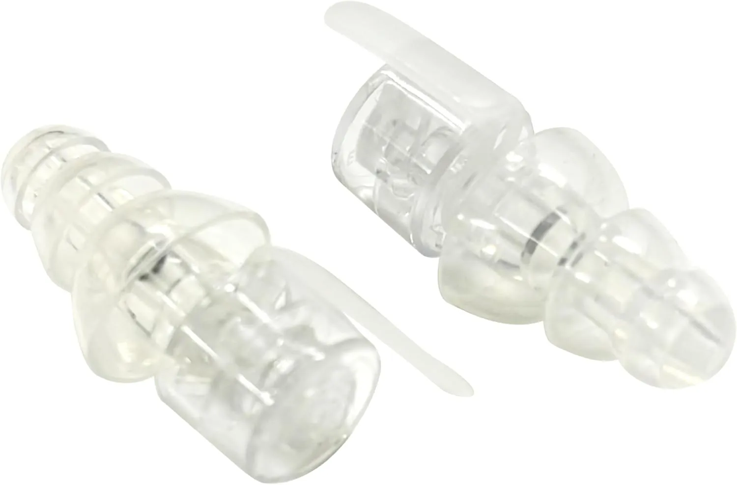 Etymotic Research ER20XS High-Fidelity Earplugs (Concerts, Musicians, Airplanes, Motorcycles, Sensitivity and Universal Hearing Protection) - Standard, Clear Stem/Frost Tips (4 Piece Set)