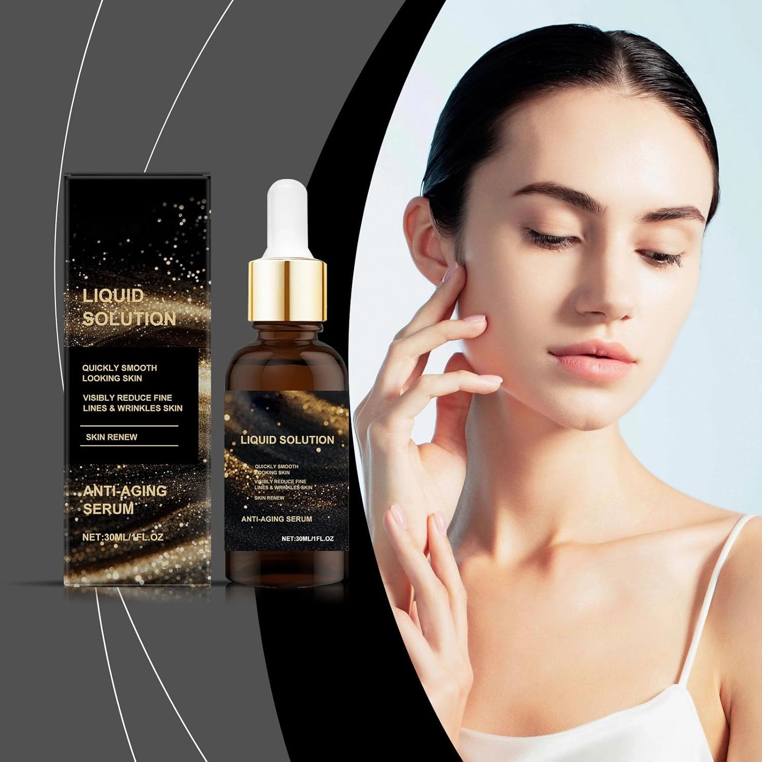 Face Serum,Facial Firming Essence, A Skin Care Essence That Tightens The Face, Hydrates And Moisturizes, And Reduces Fine Lines (2)