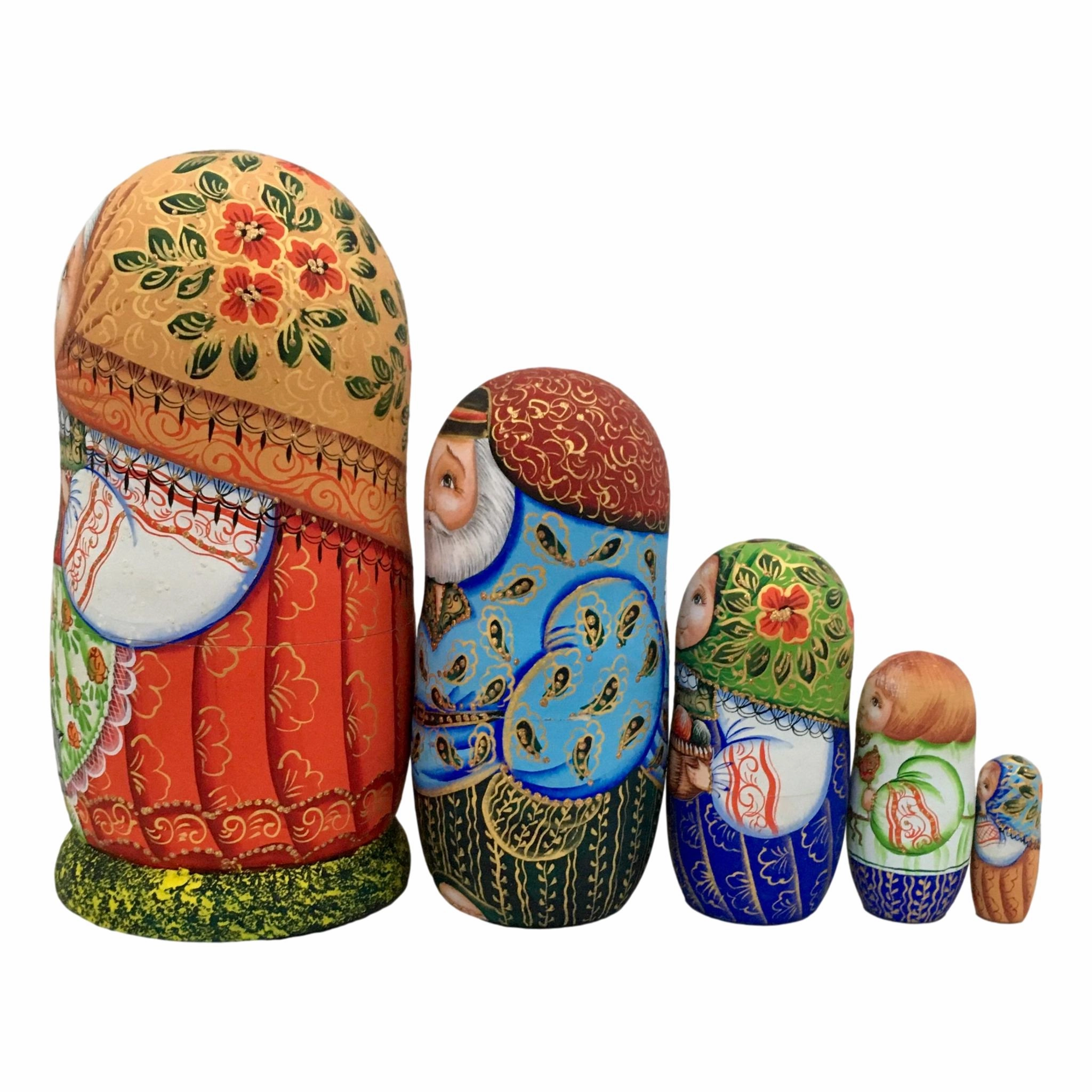 Family Nesting Dolls Babushka