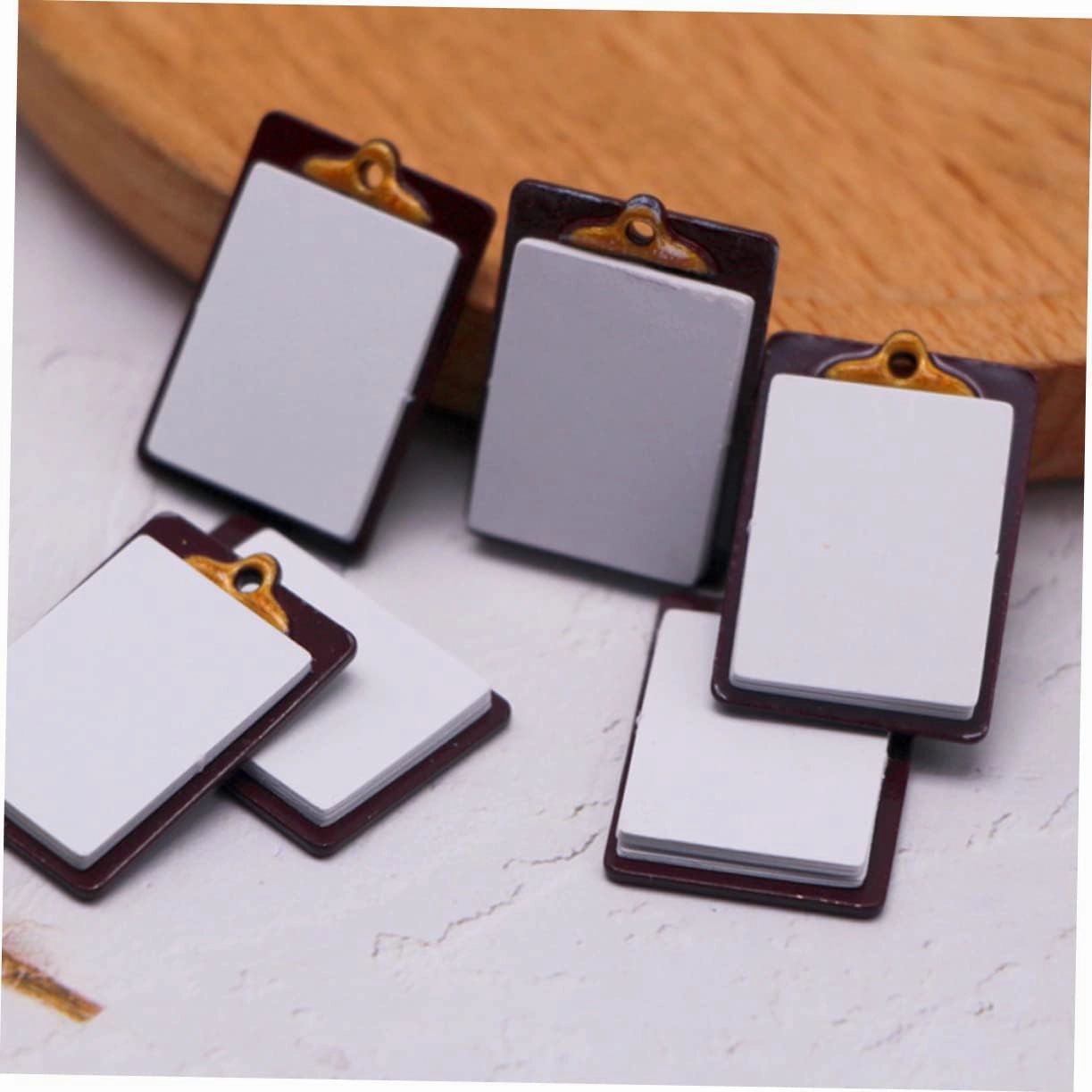 FAVOMOTO 5sets Mini House Decorative Writing Boards Tiny Adornments for DIY Dollhouses Fun Childrens for Creative Miniature Projects Enhance Your Home Decor with Cute Accessories 4pcs*5