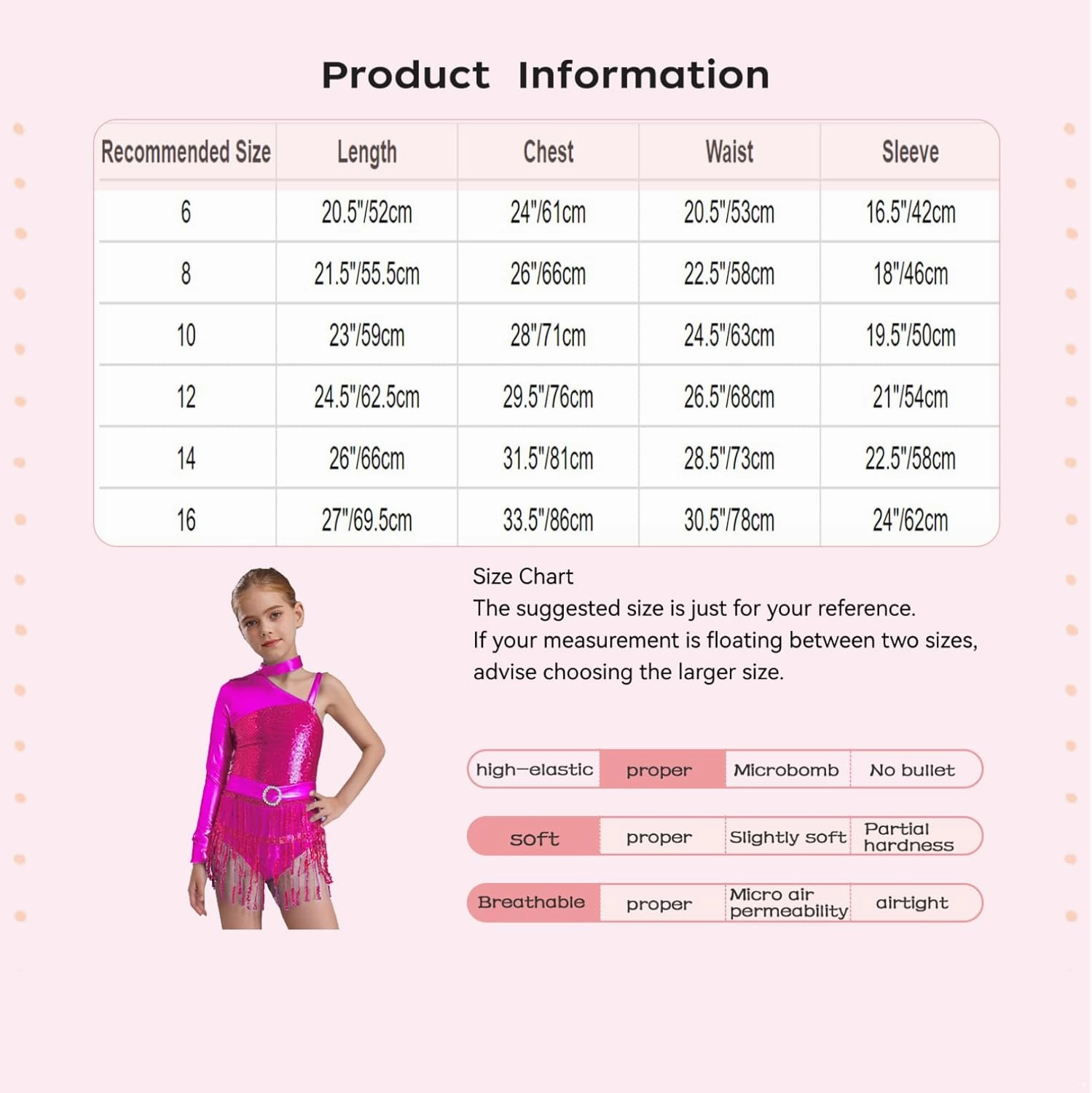 FEESHOW Kids Girls Sequin Tassel Hem Latin Dance Leotard Dress Modern Jazz Tango Rumba Samba Salsa Dance Costume