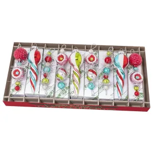 Festive Fete 9 Count 4" Shape Icicles