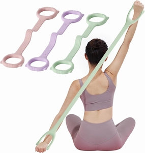 Figure 8 Workout Resistance Band, Thicker Arm Back Shoulder Exercise Elastic Rope