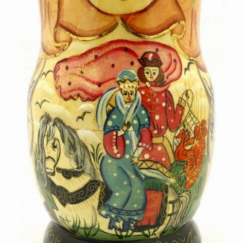 Firebird and Princess Vasilisa Nesting Doll Set