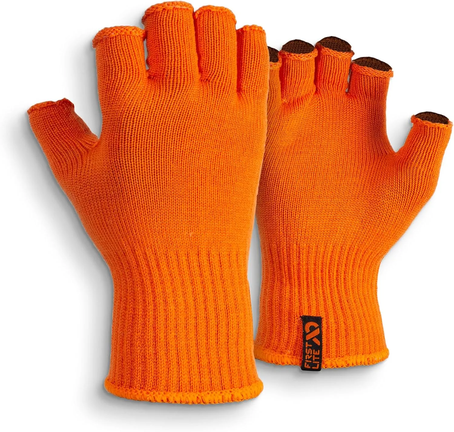 First Lite Talus Fingerless Merino Wool Glove - Lightweight Camo Hunting Gloves