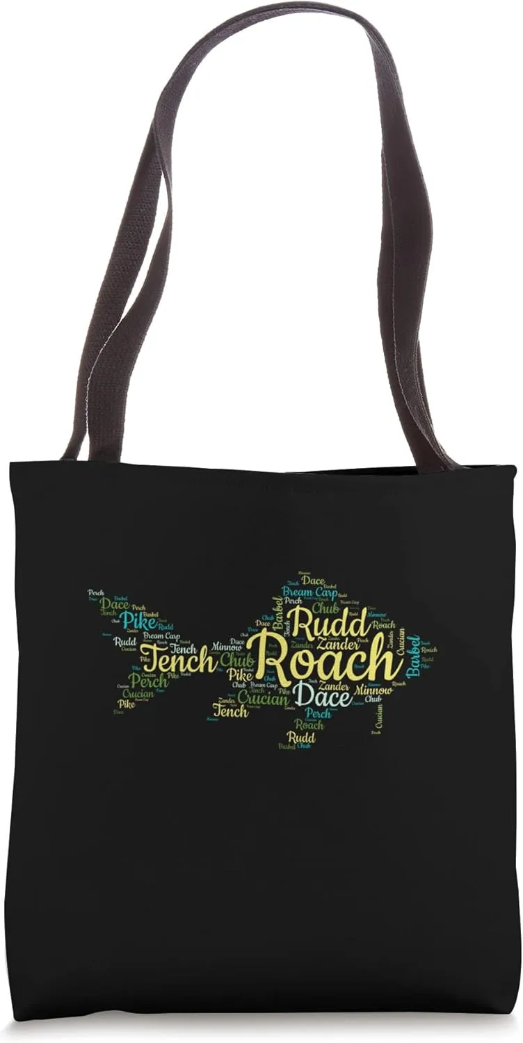 Fish Species Of Great Britain And Ireland Coarse Fishing Tote Bag