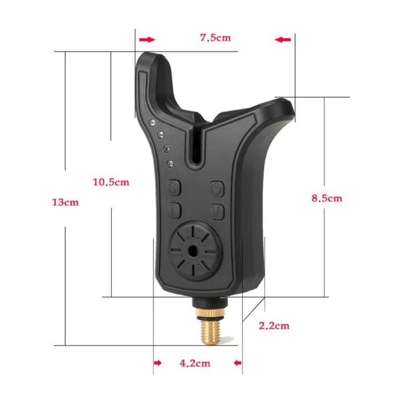 Fishing Bite Sound Alarm Indicator – LED Light