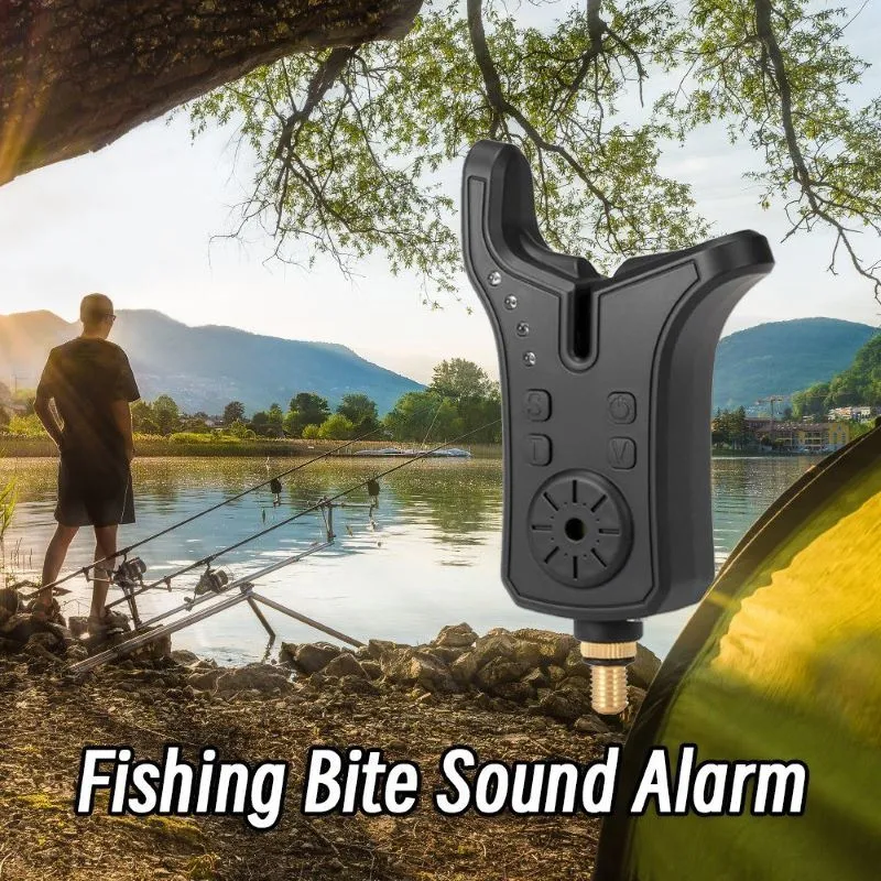 Fishing Bite Sound Alarm Indicator – LED Light