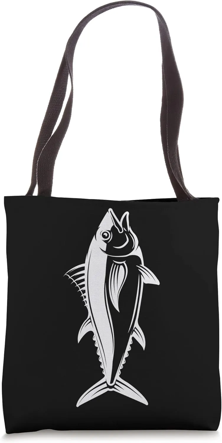 Fishing Fish Fisherman Boating Fishery Fish Hook Fishing Rod Tote Bag