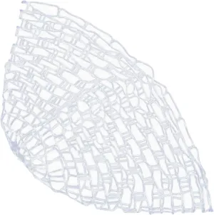 Fishing Landing Net Replacement Mesh Bag Clear Rubber Snag Proof Lightweight Portable Practically to Fish Gentle on Fins and Gills for Landing and Netting