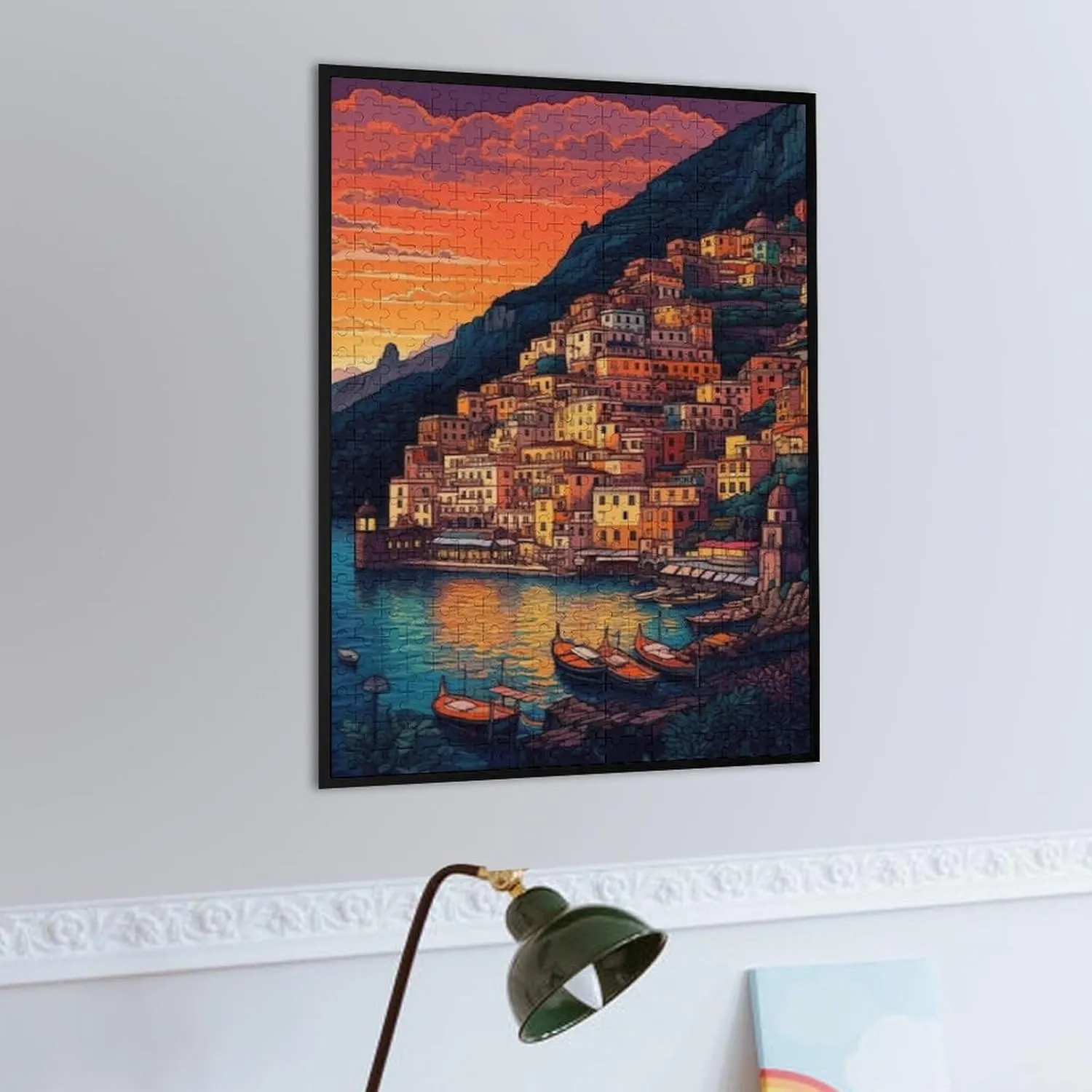 Fishing Village Jigsaw Puzzle for Adults and Families Greaty 500 Piece Puzzles Family Game Night Activity Unique Precision Fit Pieces