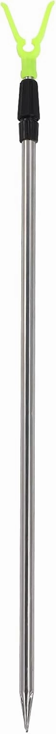 Fishing Pole Bracket Telescopic Aluminum Portable Fish Rod Holder for Bank Fishing Aluminum Telescopic Rod Holder