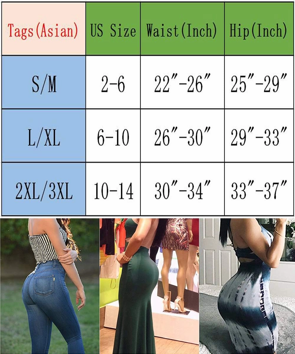 FLORATA Women Butt Lifter Panties Padded Shapewear Hip Enhancer Underwear Pads Shorts with Removable Pads