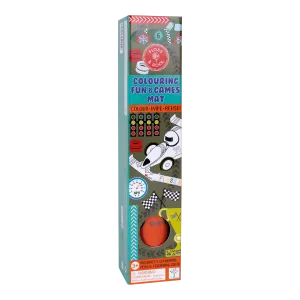 Floss & Rock Coloring Fun and Games Mat Cars